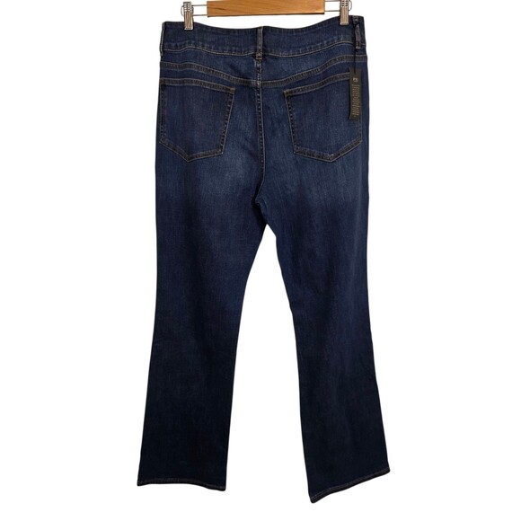 Victorias Secret VS Hipster Jeans Womens 14 Blue Bootcut Y2K Classic - Picture 4 of 9